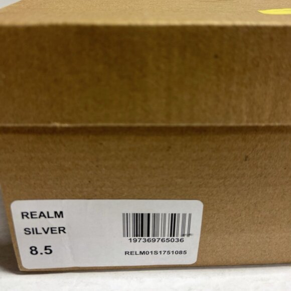 Steve Madden Women’s Realm Silver Heeled Sandals, Size 8.5 M - Picture 6 of 6